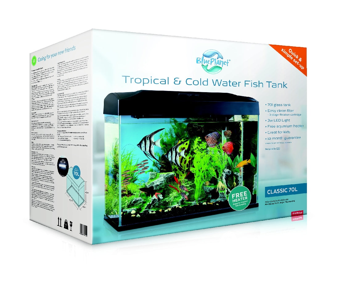 blue planet fish tank filter box BLUE PLANET AQUARIUM CLASSIC 70 – Head to Tail Pets