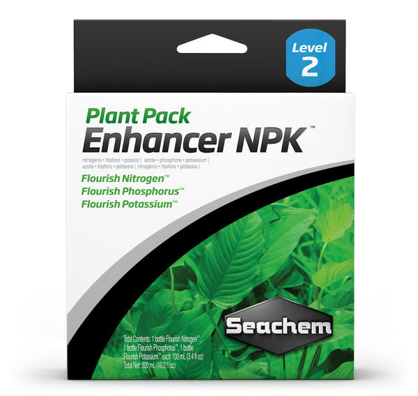 SEACHEM PLANT PACK ENHANCER NPK 100ML 3 PACK