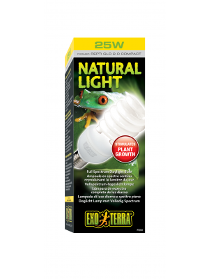 EXO TERRA REPTILE NATURAL LIGHT COMPACT 2.0 [SIZE:25WATTS]