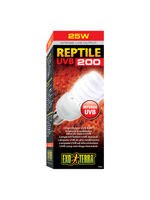 EXO TERRA REPTILE COMPACT FLURO BULB UVB200 [SIZE:25WATTS]