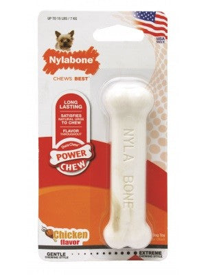 NYLABONE BONE ON A CARD CHICKEN PETITE 