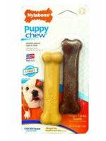 NYLABONE BONE ON A CARD PUPPY TWIN VARIETY PETITE 