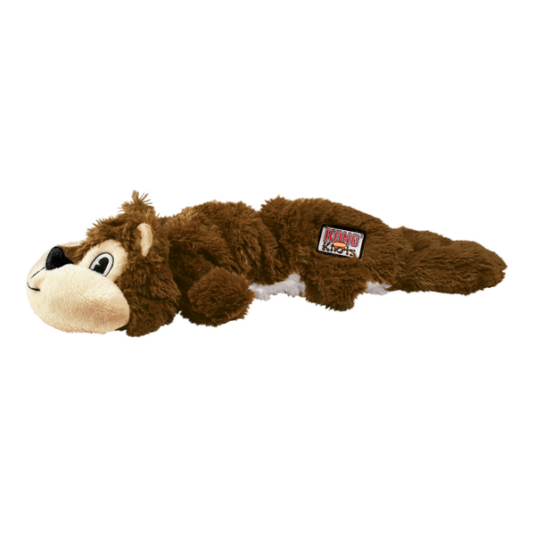 KONG DOG SCRUNCH KNOTS SQUIRREL [SIZE:MEDIUM/LARGE]