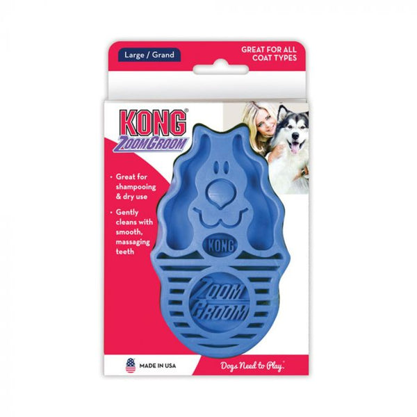 KONG ZOOMGROOM DOG [COLOUR:BOYSENBERRY]