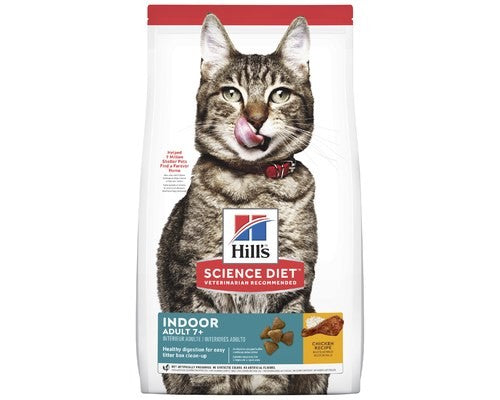 HILLS SCIENCE DIET CAT DRY INDOOR ADULT 7+ [WEIGHT:1.58KG]