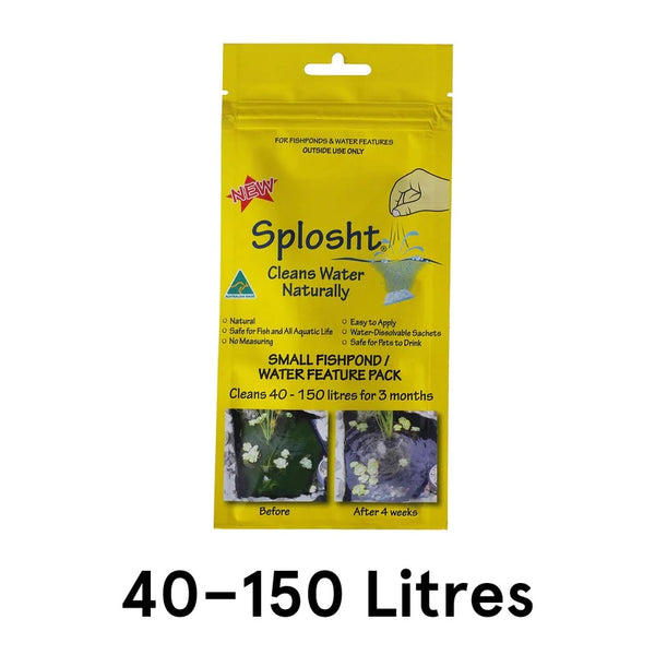 SPLOSHT FISH POND/WATER FEATURE PACK SMALL 15.0G