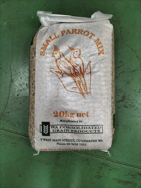 WA CONSOLIDATED GRAIN SMALL PARROT MIX 20KG