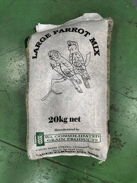 WA CONSOLIDATED GRAIN LARGE PARROT MIX 20KG