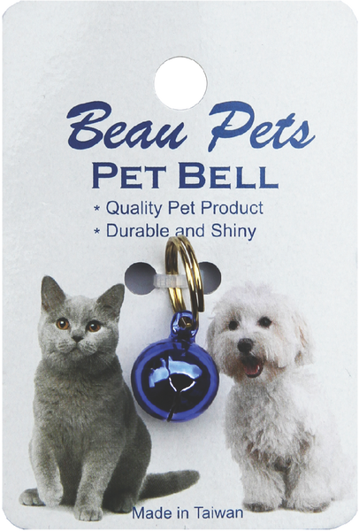 BEAU PETS BELL BRASS ANODISED PLATED 14MM