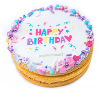 PAWFECT TREATS  DOGGY BIRTHDAY CAKE ROUND [SIZE:8CM]