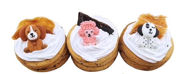 PAWFECT TREATS  DOGGY SAVOURY CAKE ROUND 6.5CM