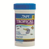 API FISH FOOD TROPICAL MINI PELLETS 48G