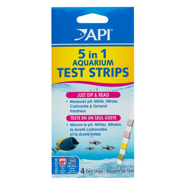 API TEST STRIP 5IN1 4 PACK