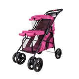 IBIYAYA DOUBLE DECKER PET BUS [COLOUR:RED VIOLET]