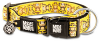 MAX & MOLLY DOG COLLAR SMART ID MONKEY MANIAC [SIZE:XSMALL - 22-35CM]