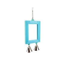 AVIAN CARE BIRD TOY MIRROR RECTANGLE WITH BELL