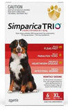 SIMPARICA TRIO DOG 40.1-60KG [PACK SIZE:6 PACK]