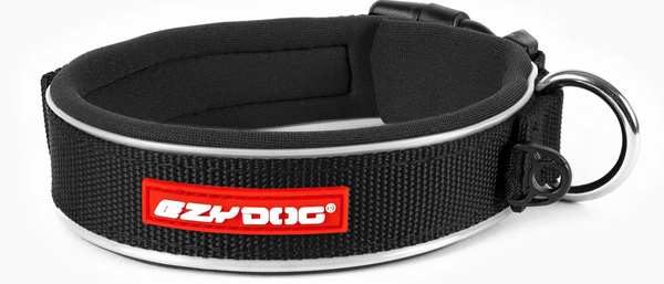 EZYDOG COLLAR NEO CLASSIC BLACK [SIZE:MEDIUM]