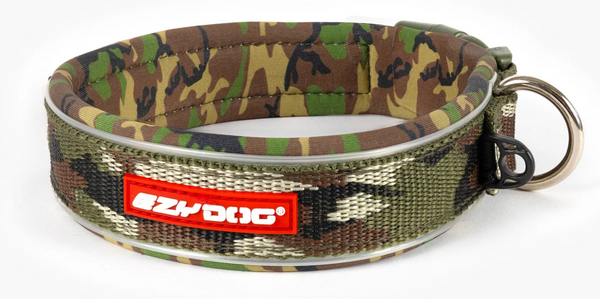 EZYDOG COLLAR NEO CLASSIC CAMO GREEN [SIZE:MEDIUM]