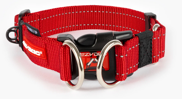 EZYDOG COLLAR DOUBLE UP RED [SIZE:SMALL]