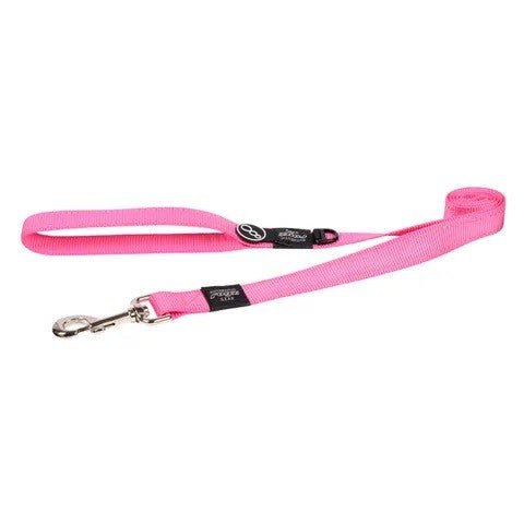 ROGZ DOG LEAD CLASSIC PINK [SIZE:XLARGE]
