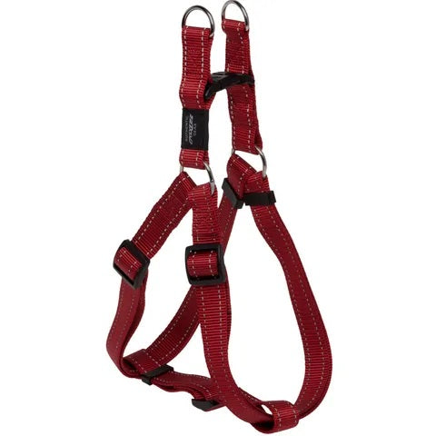 ROGZ DOG HARNESS STEP IN CLASSIC RED [SIZE:SMALL]