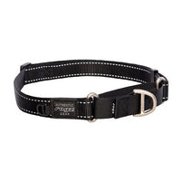 ROGZ DOG COLLAR CONTROL WEB [SIZE:SMALL COLOUR:BLACK]