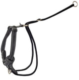 ROGZ DOG HARNESS STOP PULL [SIZE:LARGE COLOUR:BLACK]