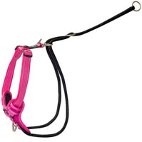 ROGZ DOG HARNESS STOP PULL [SIZE:XLARGE COLOUR:PINK]