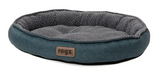 ROGZ CAT BED ATHENS OVAL POD [SIZE:MEDIUM COLOUR:PETROL]