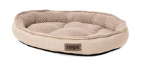 ROGZ CAT BED ATHENS OVAL POD [SIZE:SMALL COLOUR:BEIGE]