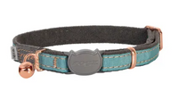 ROGZ CAT COLLAR URBANCAT SAFETY RELEASE SMALL [COLOUR:TURQUOISE MOON]