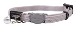 ROGZ CAT COLLAR ALLEYCAT [SIZE:XSMALL COLOUR:SILVER]