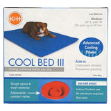 K & H COOL BED III BLUE [SIZE:MEDIUM SIZE:81 X 56 CM]
