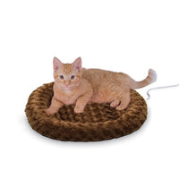 K & H CAT BED THERMO KITTY HEATED BED MOCHA 45CM 4W