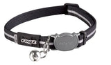 ROGZ CAT COLLAR ALLEYCAT [SIZE:SMALL COLOUR:BLACK]