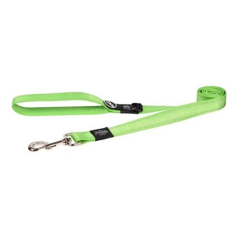 ROGZ DOG LEAD CLASSIC LIME GREEN [SIZE:XLARGE]