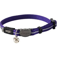 ROGZ CAT COLLAR ALLEYCAT [SIZE:XSMALL COLOUR:PURPLE]