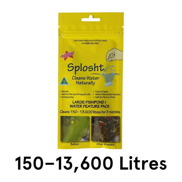 SPLOSHT FISH POND/WATER FEATURE PACK LARGE 27.5G