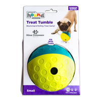 OUTWARD HOUND NINA OTTOSSON TREAT TUMBLE BOWL [SIZE:SMALL COLOUR:BLUE/YELLOW]