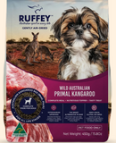 RUFFEY AIR DRIED DOG PRIMAL AUSTRALIAN WILD KANGAROO [WEIGHT:450G]