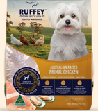 RUFFEY AIR DRIED DOG PRIMAL AUSTRALIAN RAISED CHICKEN [WEIGHT:1KG]