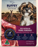 RUFFEY AIR DRIED DOG PRIMAL AUSTRALIAN WILD KANGAROO [WEIGHT:1KG]