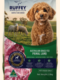 RUFFEY AIR DRIED DOG PRIMAL AUSTRALIAN GRASS FED LAMB [WEIGHT:2.5KG]