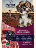 RUFFEY AIR DRIED DOG PRIMAL AUSTRALIAN WILD KANGAROO [WEIGHT:2.5KG]