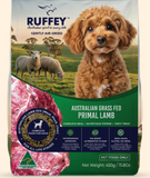 RUFFEY AIR DRIED DOG PRIMAL AUSTRALIAN GRASS FED LAMB [WEIGHT:450G]