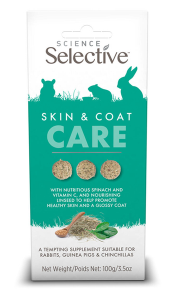 SCIENCE SELECTIVE SUPPLEMENTS SKIN & COAT CARE 100G