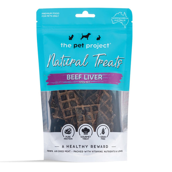 THE PET PROJECT BEEF LIVER 100G