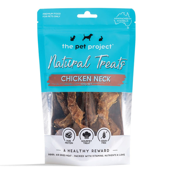 THE PET PROJECT CHICKEN NECK 100G