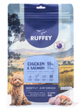 RUFFEY AIR-DRIED DOG CHICKEN & SALMON [WEIGHT:450G]